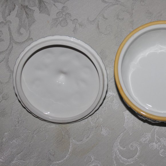 Bella Casa by Ganz Jewelry Trinket Dish | Jewellery Dish Covered - Picture 6 of 13